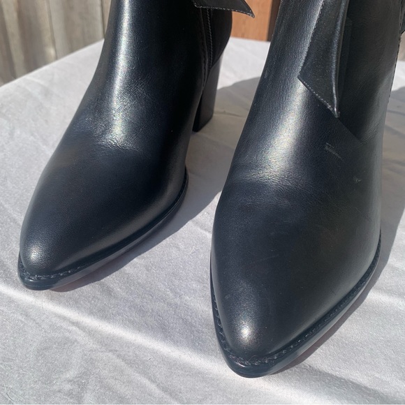 Alexandre Birman Clarita 60 Leather & Suede Booties - New w/o Box - Picture 8 of 13